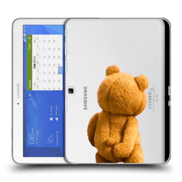 Силиконовый чехол на Samsung Galaxy Tab 4 10.1 с принтом Медведь
