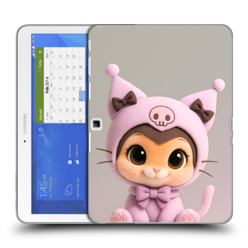 Силиконовый чехол на Samsung Galaxy Tab 4 10.1 с принтом Куроми Kuromi 