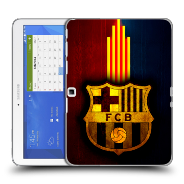 Силиконовый чехол на Samsung Galaxy Tab 4 10.1 с принтом Барселона Barcelona Силиконовый чехол на Samsung Galaxy Tab 4 10.1 с принтом Барселона Barcelona