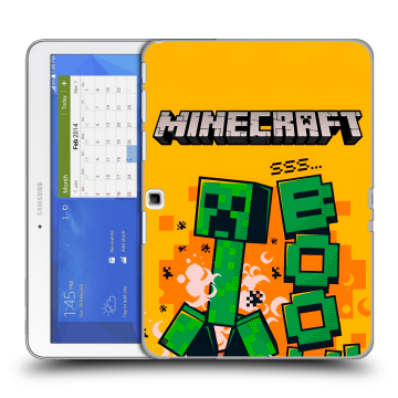 Силиконовый чехол на Samsung Galaxy Tab 4 10.1 с принтом Майнкрафт Minecraft