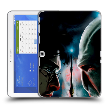 Силиконовый чехол на Samsung Galaxy Tab 4 10.1 с принтом Гарри Поттер Harry Potter