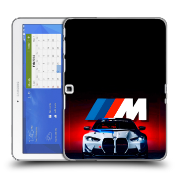 Силиконовый чехол на Samsung Galaxy Tab 4 10.1 с принтом БМВ BMW