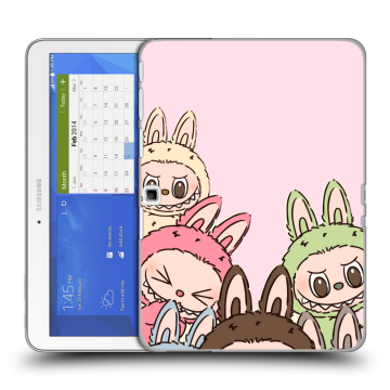 Силиконовый чехол на Samsung Galaxy Tab 4 10.1 с принтом Лабубу