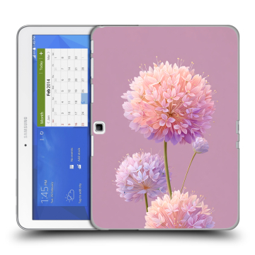 Силиконовый чехол на Samsung Galaxy Tab 4 10.1 с принтом Цветы