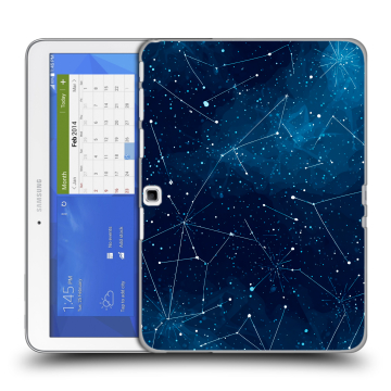 Силиконовый чехол на Samsung Galaxy Tab 4 10.1 с принтом Космос звезды