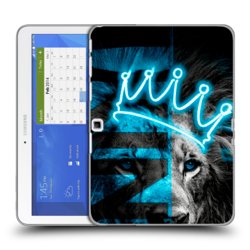 Силиконовый чехол на Samsung Galaxy Tab 4 10.1 с принтом Король лев