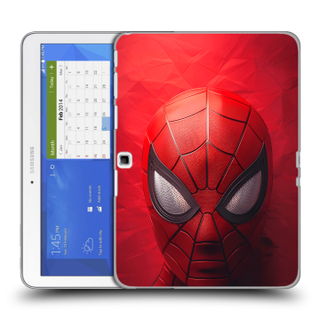 Силиконовый чехол на Samsung Galaxy Tab 4 10.1 с принтом Spiderman Человек паук