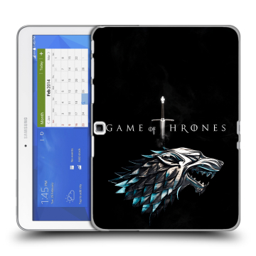 Силиконовый чехол на Samsung Galaxy Tab 4 10.1 с принтом Игра Престолов Game Thrones