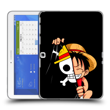 Силиконовый чехол на Samsung Galaxy Tab 4 10.1 с принтом One Piece Ван Пис