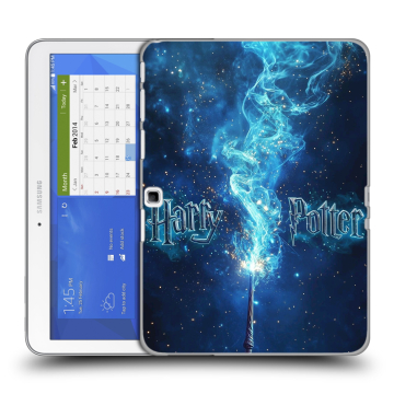 Силиконовый чехол на Samsung Galaxy Tab 4 10.1 с принтом Harry Potter Гарри Поттер