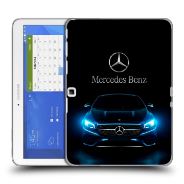 Силиконовый чехол на Samsung Galaxy Tab 4 10.1 с принтом Mercedes Мерседес Силиконовый чехол на Samsung Galaxy Tab 4 10.1 с принтом Mercedes Мерседес