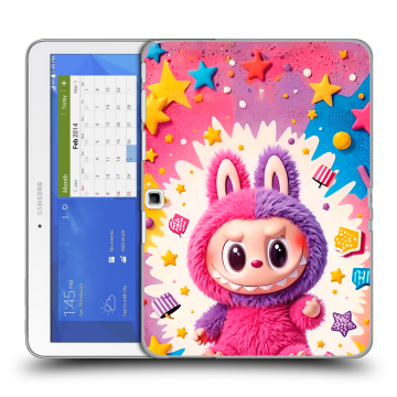 Силиконовый чехол на Samsung Galaxy Tab 4 10.1 с принтом Labubu Лабубу
