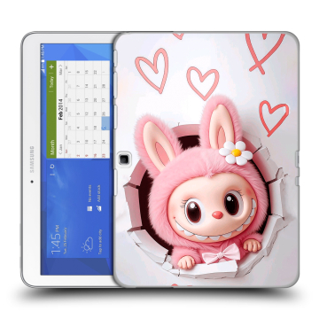 Силиконовый чехол на Samsung Galaxy Tab 4 10.1 с принтом Labubu Лабубу Силиконовый чехол на Samsung Galaxy Tab 4 10.1 с принтом Labubu Лабубу