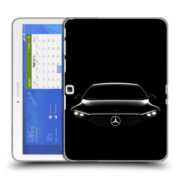 Силиконовый чехол на Samsung Galaxy Tab 4 10.1 с принтом Mercedes Мерседес