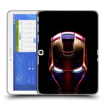 Силиконовый чехол на Samsung Galaxy Tab 4 10.1 с принтом IronMan Железный человек