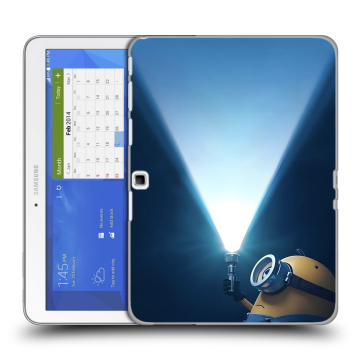 Силиконовый чехол на Samsung Galaxy Tab 4 10.1 с принтом Миньоны