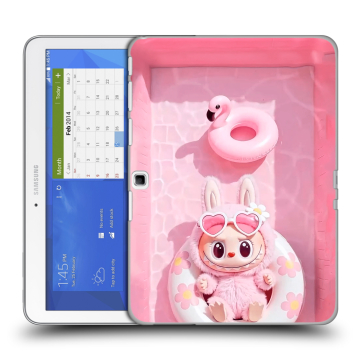 Силиконовый чехол на Samsung Galaxy Tab 4 10.1 с принтом Labubu Лабубу
