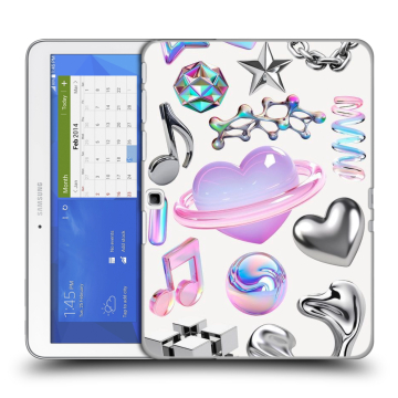 Силиконовый чехол на Samsung Galaxy Tab 4 10.1 с принтом Y2K