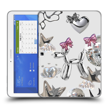 Силиконовый чехол на Samsung Galaxy Tab 4 10.1 с принтом Y2K