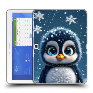 Силиконовый чехол на Samsung Galaxy Tab 4 10.1 с принтом Новый год