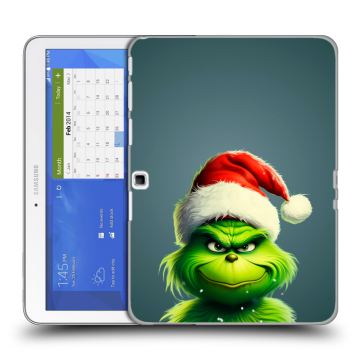 Силиконовый чехол на Samsung Galaxy Tab 4 10.1 с принтом Новый год