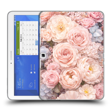 Силиконовый чехол на Samsung Galaxy Tab 4 10.1 с принтом женский