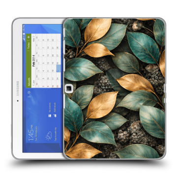 Силиконовый чехол на Samsung Galaxy Tab 4 10.1 с принтом женский