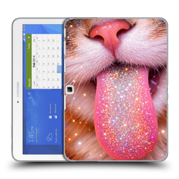Силиконовый чехол на Samsung Galaxy Tab 4 10.1 с принтом для девочек