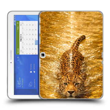 Силиконовый чехол на Samsung Galaxy Tab 4 10.1 с принтом женский
