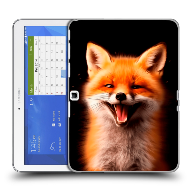 Силиконовый чехол на планшета Samsung Galaxy Tab 4 10.1 с принтом Лиса Силиконовый чехол на планшета Samsung Galaxy Tab 4 10.1 с принтом Лиса