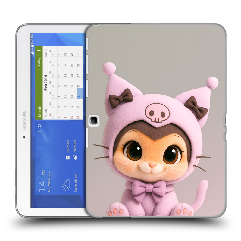 Силиконовый чехол на Samsung Galaxy Tab 4 10.1 с принтом Куроми Kuromi Силиконовый чехол на Samsung Galaxy Tab 4 10.1 с принтом Куроми Kuromi