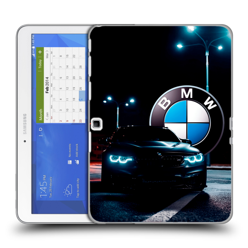 Силиконовый чехол на Samsung Galaxy Tab 4 10.1 с принтом БМВ BMW Силиконовый чехол на Samsung Galaxy Tab 4 10.1 с принтом БМВ BMW