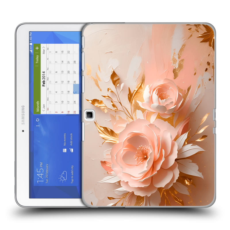 Силиконовый чехол на Samsung Galaxy Tab 4 10.1 с принтом женский Силиконовый чехол на Samsung Galaxy Tab 4 10.1 с принтом женский