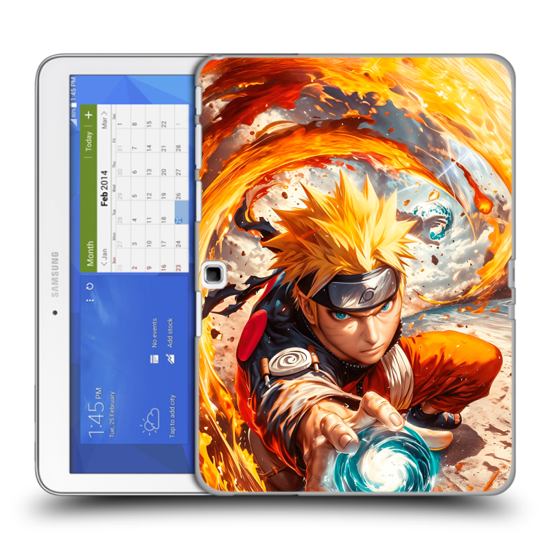 Силиконовый чехол на Samsung Galaxy Tab 4 10.1 с принтом Аниме Наруто Naruto Силиконовый чехол на Samsung Galaxy Tab 4 10.1 с принтом Аниме Наруто Naruto