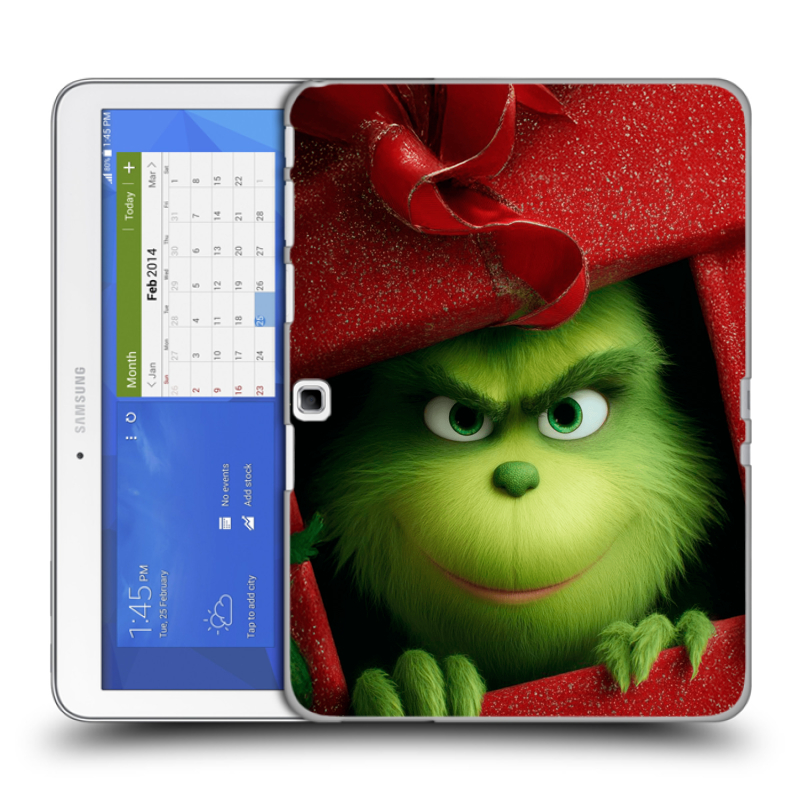 Силиконовый чехол на Samsung Galaxy Tab 4 10.1 с принтом Новый год Силиконовый чехол на Samsung Galaxy Tab 4 10.1 с принтом Новый год