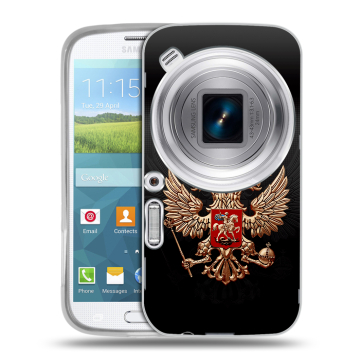 Пластиковый чехол на Samsung Galaxy K Zoom с принтом Герб России