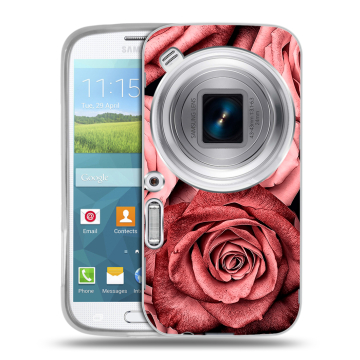 Пластиковый чехол на Samsung Galaxy K Zoom с принтом Цветы розы