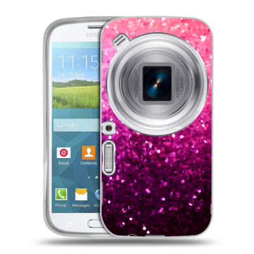 Пластиковый чехол на Samsung Galaxy K Zoom с принтом Блестки Пластиковый чехол на Samsung Galaxy K Zoom с принтом Блестки