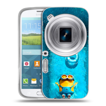 Пластиковый чехол на Samsung Galaxy K Zoom с принтом Миньоны Пластиковый чехол на Samsung Galaxy K Zoom с принтом Миньоны