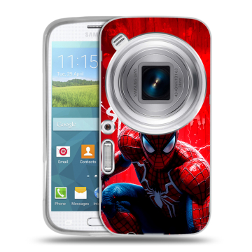 Пластиковый чехол на Samsung Galaxy K Zoom с принтом Spiderman Человек паук Пластиковый чехол на Samsung Galaxy K Zoom с принтом Spiderman Человек паук