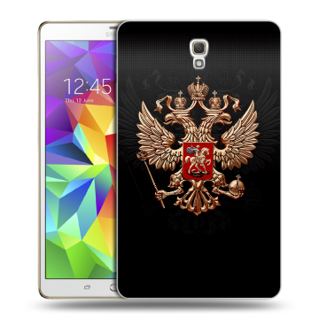 Силиконовый чехол на планшета Samsung Galaxy Tab S 8.4 с принтом Герб России Силиконовый чехол на планшета Samsung Galaxy Tab S 8.4 с принтом Герб России
