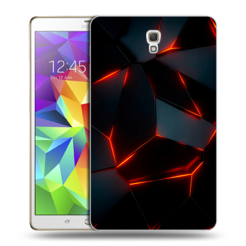 Силиконовый чехол на планшета Samsung Galaxy Tab S 8.4 с принтом Яркие абстракции Силиконовый чехол на планшета Samsung Galaxy Tab S 8.4 с принтом Яркие абстракции