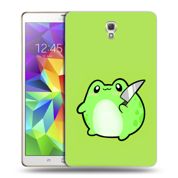 Силиконовый чехол на Samsung Galaxy Tab S 8.4 с принтом Лягушенок