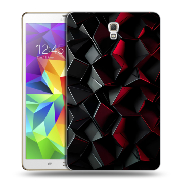 Силиконовый чехол на Samsung Galaxy Tab S 8.4 с принтом Абстракция