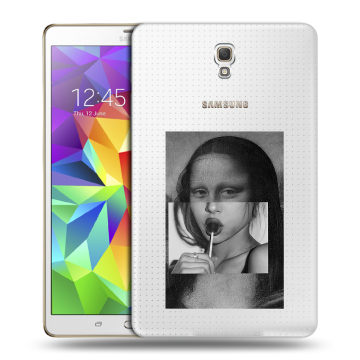 Силиконовый чехол на Samsung Galaxy Tab S 8.4 с принтом Мона Лиза