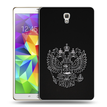 Силиконовый чехол на Samsung Galaxy Tab S 8.4 с принтом Герб России Силиконовый чехол на Samsung Galaxy Tab S 8.4 с принтом Герб России
