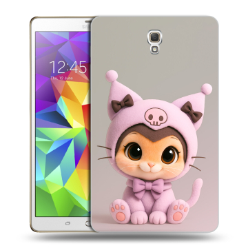 Силиконовый чехол на Samsung Galaxy Tab S 8.4 с принтом Куроми Kuromi 