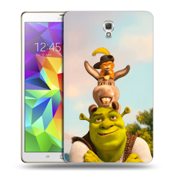 Силиконовый чехол на Samsung Galaxy Tab S 8.4 с принтом Шрек Shrek Силиконовый чехол на Samsung Galaxy Tab S 8.4 с принтом Шрек Shrek