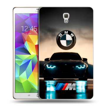 Силиконовый чехол на Samsung Galaxy Tab S 8.4 с принтом БМВ BMW
