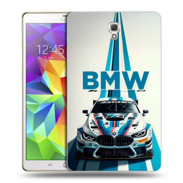 Силиконовый чехол на Samsung Galaxy Tab S 8.4 с принтом БМВ BMW